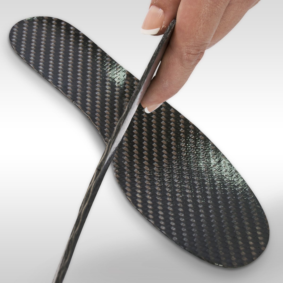 morton's toe carbon fiber contoured insoles
