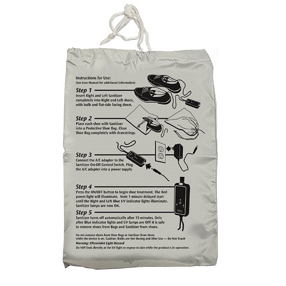 ShoeZap® UV-C Replacement Protection Bags