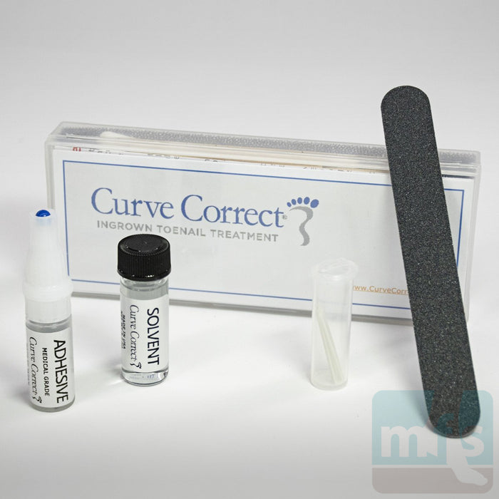 CurveCorrect Ingrown Toenail Treatment Kit