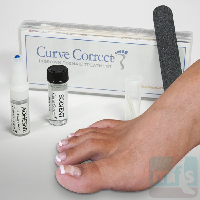 CurveCorrect Ingrown Toenail Treatment Kit